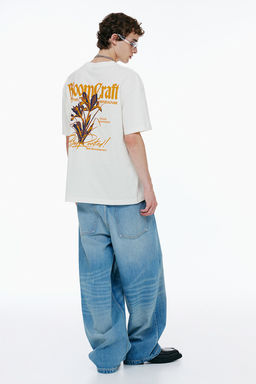 Camiseta con motivo estampado Loose Fit - H&m фото 4