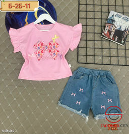 Костюм для девочки (футболка и шорты) - Bruno фото 4