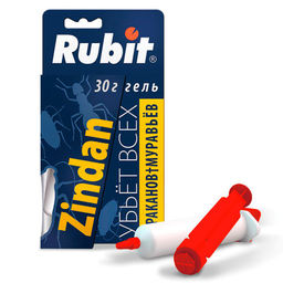 РОСТИ RUBIT Zindan Гель-шприц от тараканов/муравьев 30 гр 90873