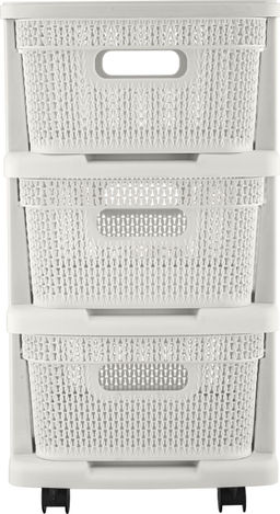 Комод компакт с 3 корзинами Ajur арт. KL3795