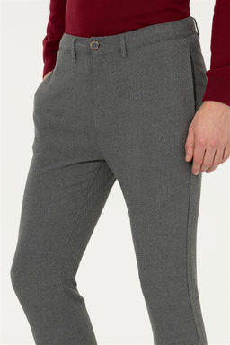 Мужские серые брюки из плотной ткани Неожиданная скидка в корзине - U.s. polo assn фото 5