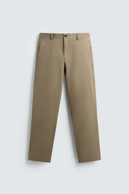 SLIM FIT CHINO TROUSERS - Zara фото 6