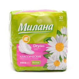Прокладки Милана Classic Normal Dry Deo Ромашка, 10 шт.  фото 2