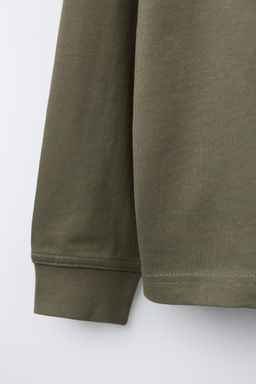 HEAVY WEIGHT EMBROIDERED SLOGAN T-SHIRT - Zara фото 4