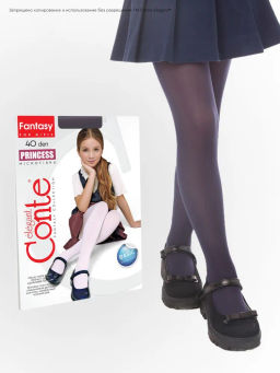 Колготки дет. PRINCESS 18С-229СП р.128-134 (48/12) - marino - Conte elegant фото 12