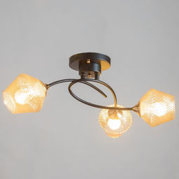 Люстра «Изота» 3хE27 40 Вт черный 38×38×28 см BayerLux