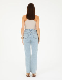 A__k Mavi Straight Fit Jean Pantolon