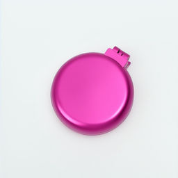 Цена за 7 шт. Расчёска массажная «Перламутр», складная, с зеркалом, d=6 см, МИКС