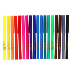 Фломастеры 18 цветов в блистере TOP Calligrata  фото 2