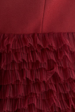 Vestido bandeau con falda de tul - H&m фото 9