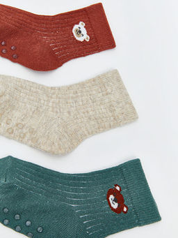 Desenli Erkek Bebek Soket ?orap 5li