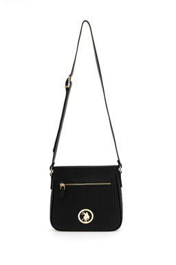 Женская черная сумка через плечо - U.s. polo assn фото 6