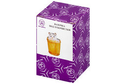 Вазочка п/зубоч. 5,5*5,3*8 см 65 мл Кошечка в кадушке цветная - Elan gallery фото 12