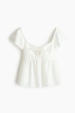 Blusa en punto pointelle