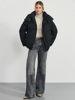 Куртка стеганая со съемным капюшоном / Zarina  фото 8