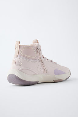 SPORTY HIGH-TOP SNEAKERS - Zara фото 4