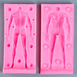 Молд силиконовый «Фигура мужчины»