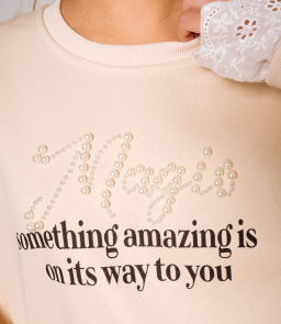 Свитшот #КТ3701 (1), бежевый - Dommod фото 5