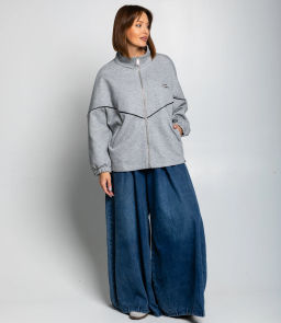 Толстовка #КТ607 (6), серый меланж - Dommod фото 4