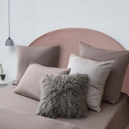 Комплект постельного белья Однотонный Сатин CS036 2 спальный 70-70 2 шт