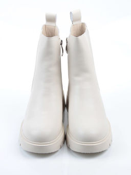 04-PAT177-2Z MILK Ботинки зимние женские (натуральная кожа, 100% шерсть)