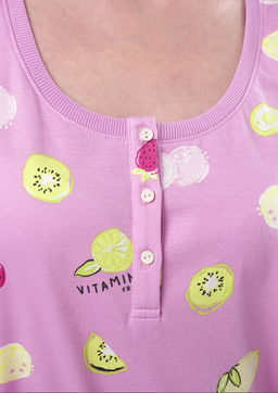 LS25-1158 Сорочка ночн. женская Витаминка (ЧЗ)