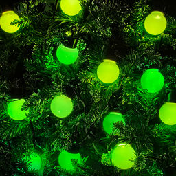 Электрогирлянда-Smart 6 м, 20 ламп, 10 режимов, USB, ИК пульт (цветная)в пакете