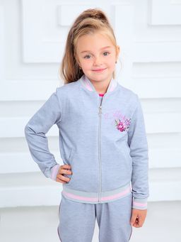 Бомбер "Лилиан",серый 700