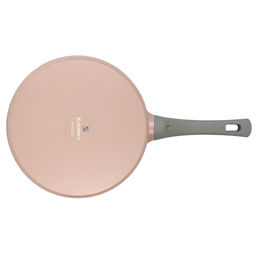 Сковорода с тефлоновым покрытием д28см Stella, h6,5см, s0,32см, дно д26см, s0,4см, ручка из термостойкого пластика (Россия) - Домашняя мода фото 4