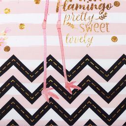 Фартук Этель "Pink flamingo" 60х65 см, 100% хлопок, саржа 190 г/м²