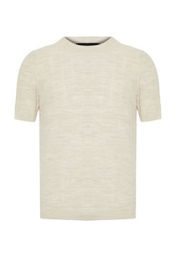TRENDYOL MAN Lacivert Slim-Dar Fit Pamuklu Bisiklet Yaka Basic Triko T-shirt TMNSS24TS00250 - Trendyolmilla фото 15