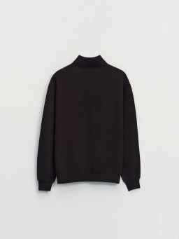 Толстовка с вышивкой на груди / Zarina  фото 2