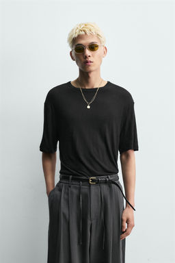 CAMISETA RELAXED FIT 100% BAMB? / Negro