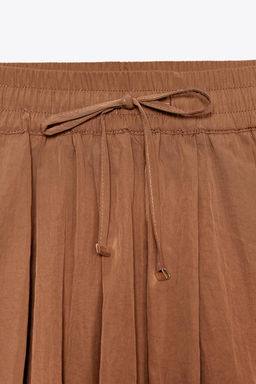 BERMUDA SHORTS WITH ELASTIC WAIST - Zara фото 8