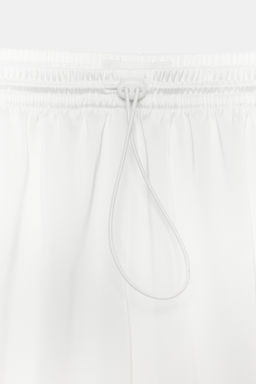 BERMUDA SATINADA STOPPER / Blanco - Zara фото 7
