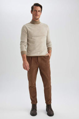 Вельветовые брюки индивидуального кроя - Defacto фото 4