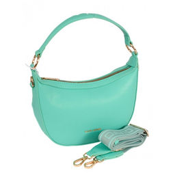 Сумка женская искусственная кожа DJ-СМ 7186-TURQUOISE, 1отд, плечевой ремень, зеленый SALE 263864