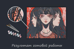 ФРЕЯ PNB/PL-306 Набор для раскрашивания по номерам 50 х 40 см Томиэ  фото 6