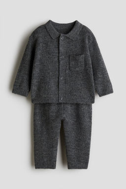 Conjunto de c?rdigan y pantal?n