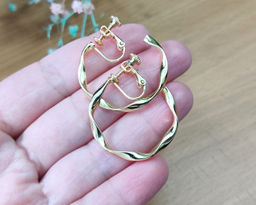 Серьги-клипсы Кольца