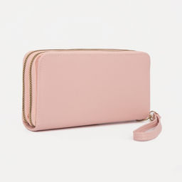 Кошелёк на молниях, цвет розовый - Simaland фото 2