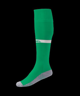 Гетры футбольные JOGEL CAMP ADVANCED SOCKS, зеленый/белый