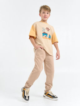 Джоггеры Беж 7+ - Bungly фото 5