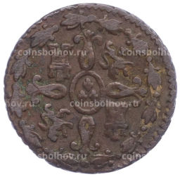 Монета 2 мараведи 1828 года Испания