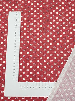 Перкаль Зорица цв.красный, ГОСТ, ш.1.5м, хлопок-100%, 125гр/м.кв - Купава фото 5