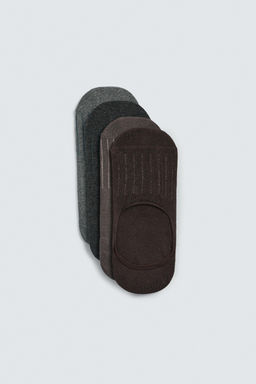 PACK OF 4 INVISIBLE NO-SHOW SOCKS - Zara фото 3