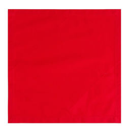 Салфетки сервировочные на стол «Этель» Red pleasure, 40×40 см, набор 2 шт., с декоративными кольцами, красные