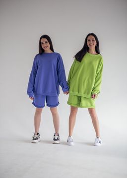 ткань джульетта, Костюм Костюм, лайм - Knitka wear фото 4