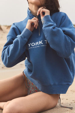 FADED SLOGAN SWEATSHIRT - Zara фото 4