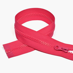 Молния Mzip трактор №5 1 замок усил.зв., 80см, цв.F145 малиновый уп.10шт